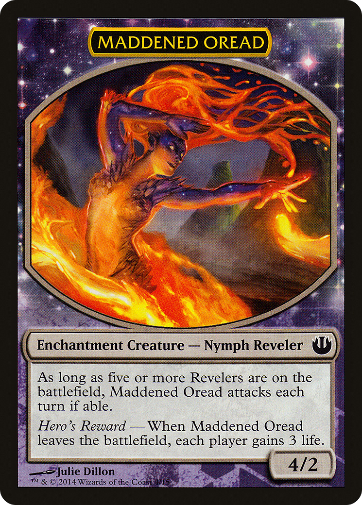 Maddened Oread (TDAG-004) - Defeat a God: (enchantment)