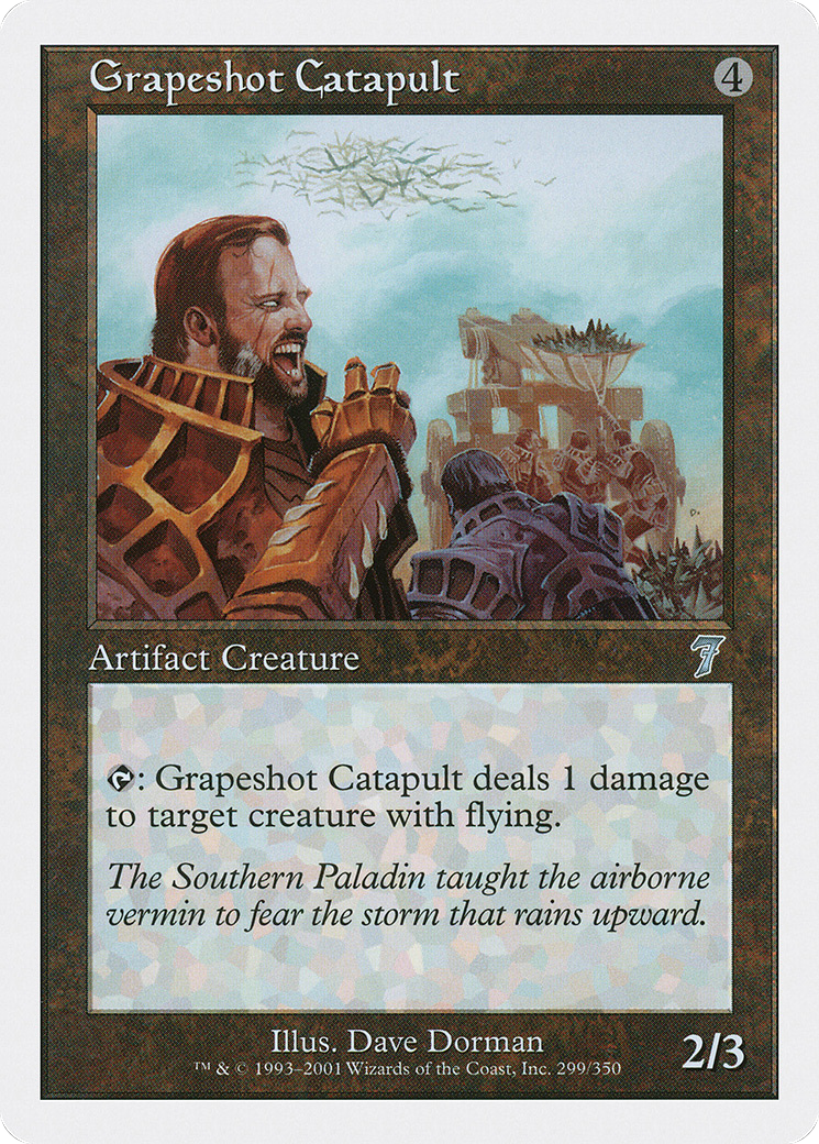 Grapeshot Catapult (7ED-299) - Seventh Edition