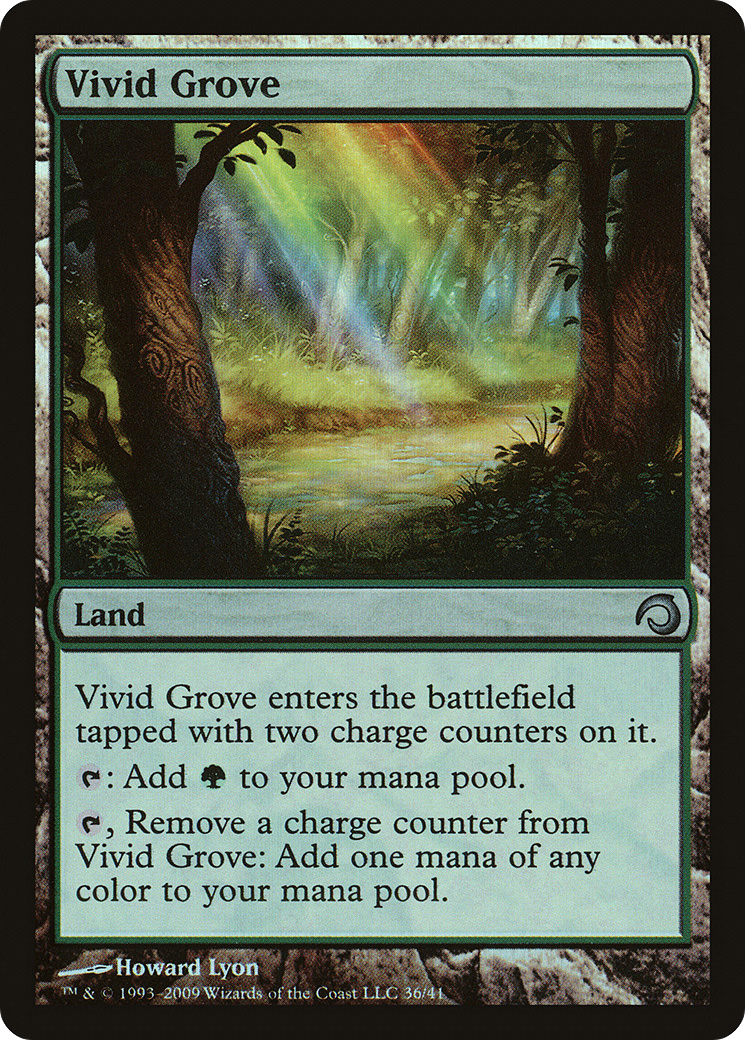 Vivid Grove (PDS-036) - Premium Deck Series: Slivers Foil