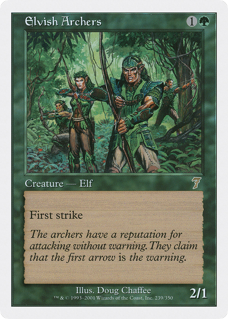 Elvish Archers (7ED-239) - Seventh Edition
