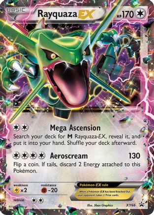 Rayquaza EX - XY66 XY66/211 - XY Promos Holofoil