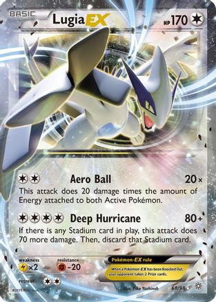 Lugia EX 68/98 - XY Ancient Origins Holofoil