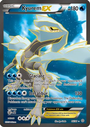 Kyurem EX (86 Full Art) 86/98 - XY Ancient Origins Holofoil
