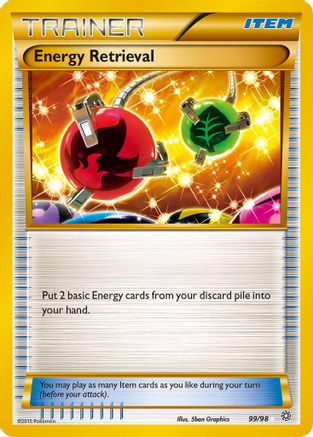 Energy Retrieval 99/98 - XY Ancient Origins Holofoil