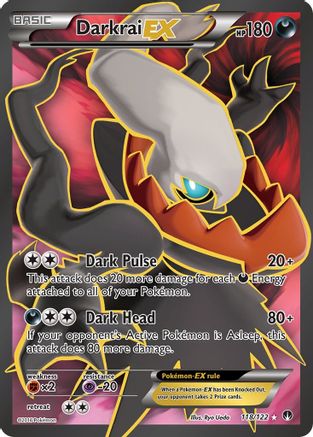 Darkrai EX (Full Art) 118/122 - XY BREAKpoint Holofoil