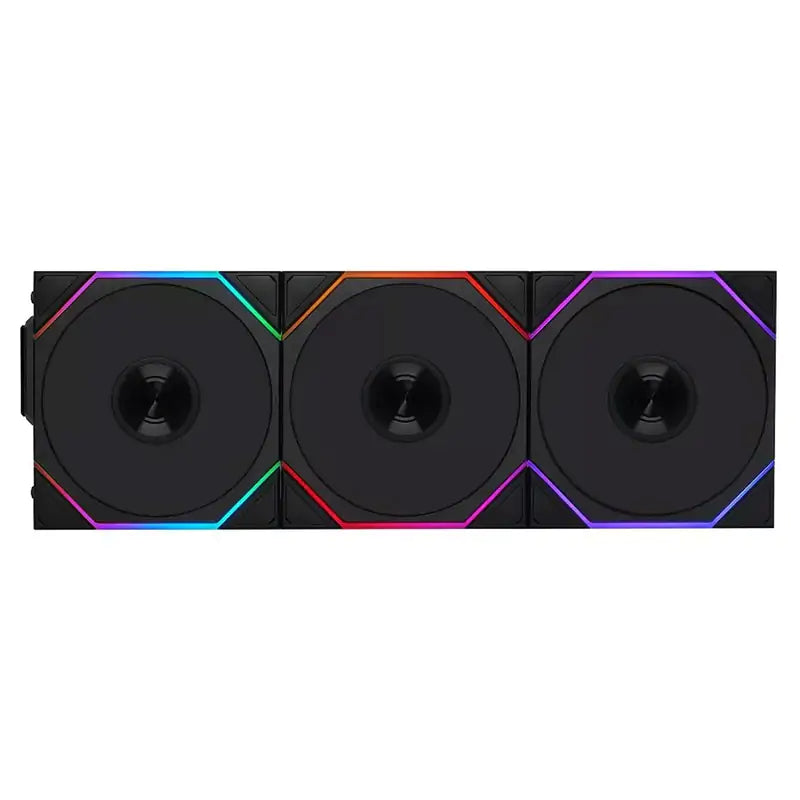 Lian-Li Fan 12TL1W3B FDB fan Black 120x120x28 mm 3 pcs Retail