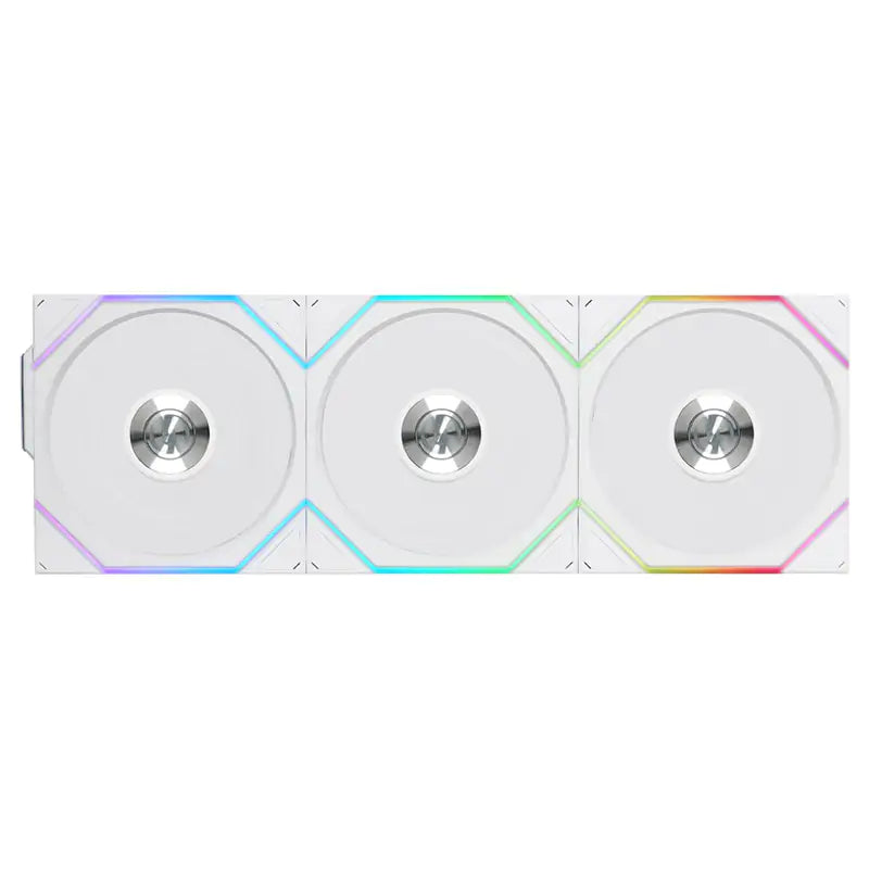 Lian-Li Fan 12RTL1W3W FDB fan White 120x120x28 mm 3 pcs reverse blade Retail