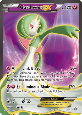 Gardevoir EX (Full Art) 111/114 - XY Steam Siege Holofoil