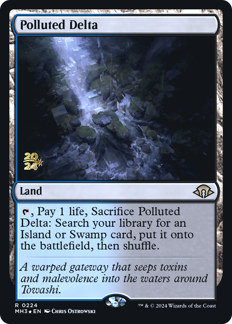 Polluted Delta (PRE-224S) - Modern Horizons 3 Promos Foil