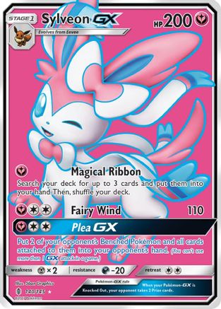 Sylveon GX (Full Art) 140/145 - SM Guardians Rising Holofoil