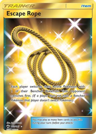 Escape Rope (Secret) 163/147 - SM Burning Shadows Holofoil