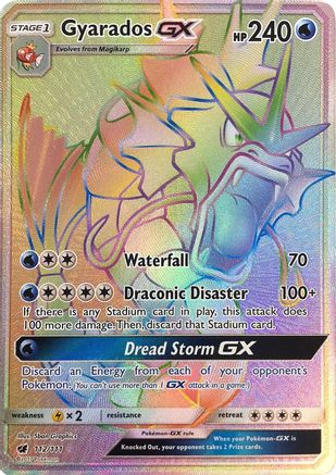 Gyarados GX (Secret) 112/111 - SM Crimson Invasion Holofoil