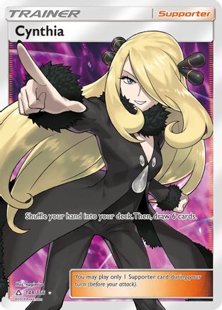 Cynthia (Full Art) 148/156 - SM Ultra Prism Holofoil