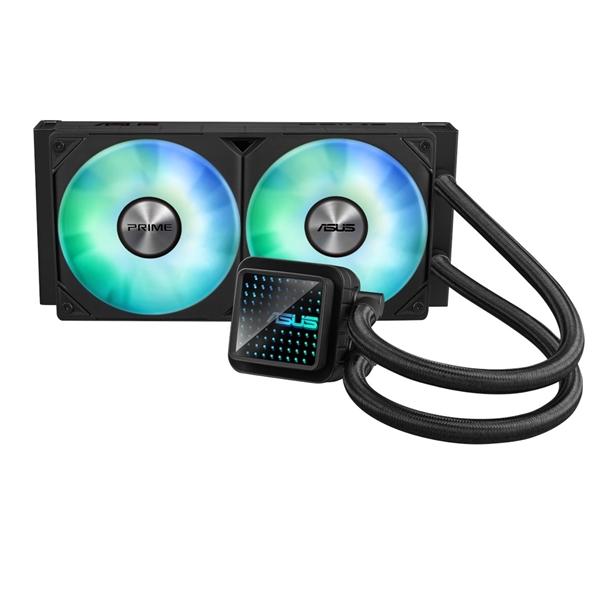 ASUS PRIME LC 240 ARGB AIO CPU liquid cooler 2x120mm RGB Fan Retail