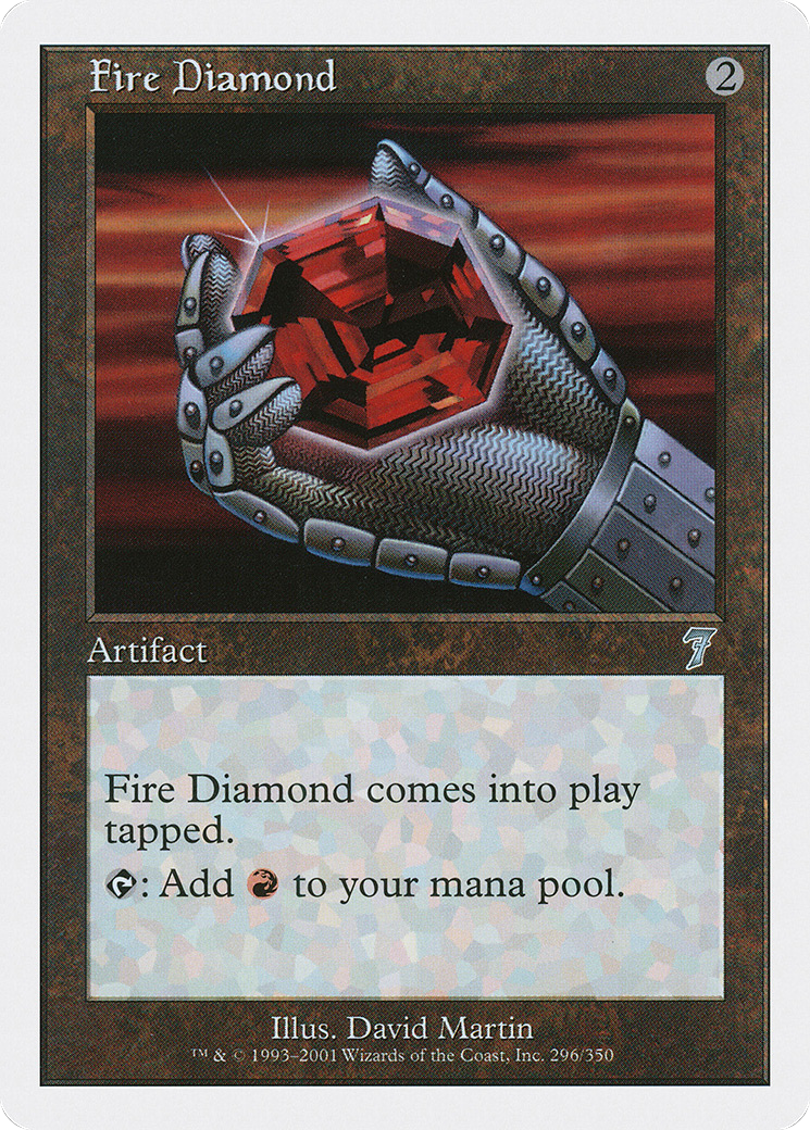 Fire Diamond (7ED-296) - Seventh Edition