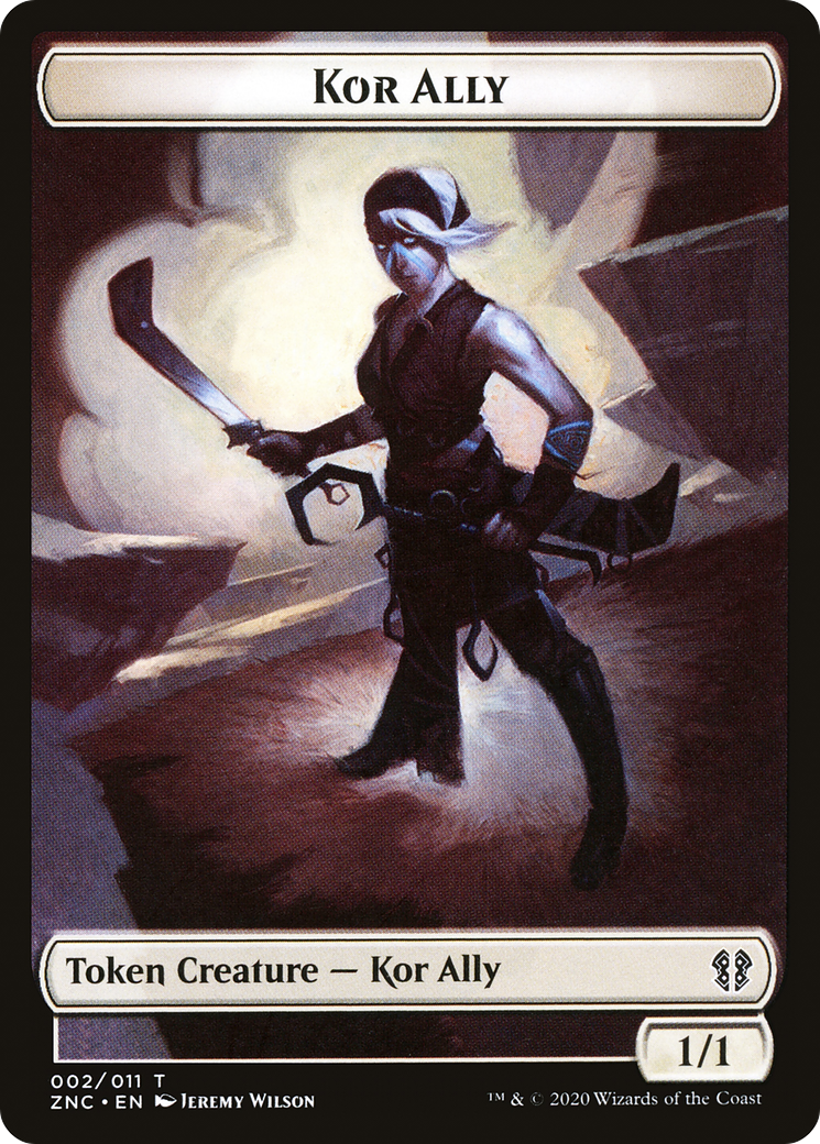 Kor Ally (TZNC-002) - Zendikar Rising Commander Tokens