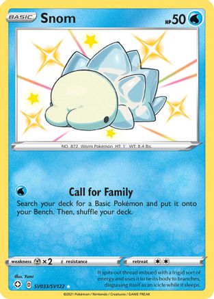 Snom SV033/122 - Shining Fates Shiny Vault Holofoil