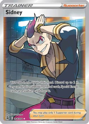 Sidney (Full Art) 264/264 - SWSH08 Fusion Strike Holofoil