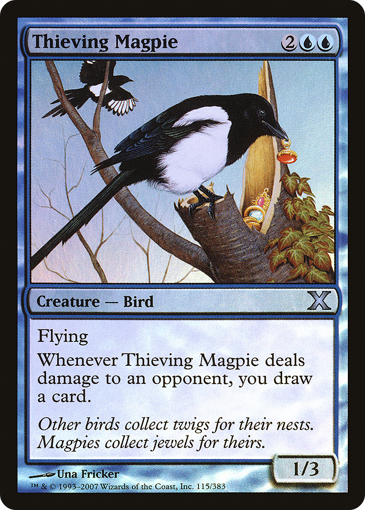 Thieving Magpie (10E-115★) - Tenth Edition Foil