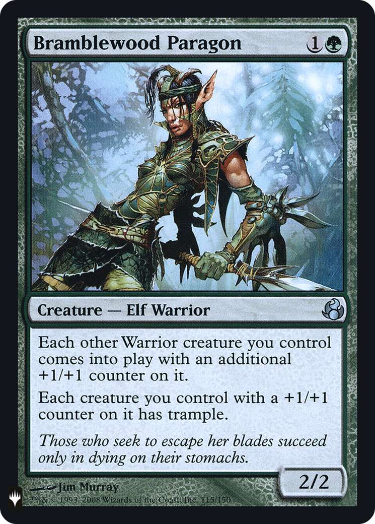 Bramblewood Paragon (LIST-115) - The List Foil