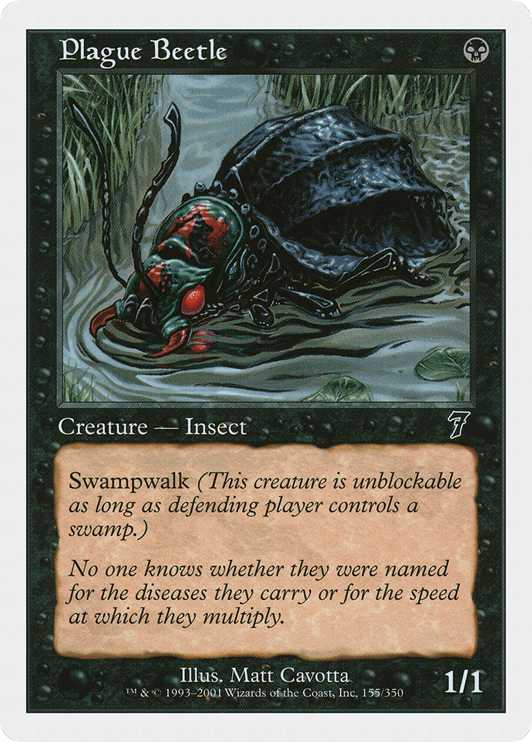 Plague Beetle (7ED-155) - Seventh Edition