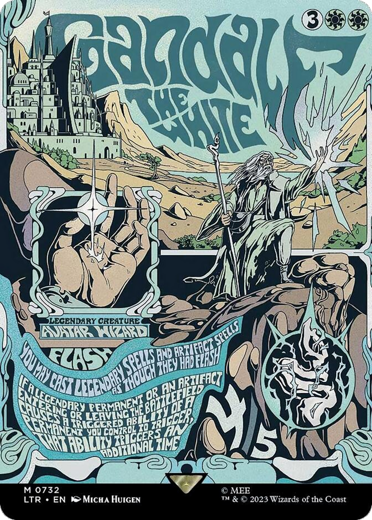 Gandalf the White (LTR-732) - The Lord of the Rings: Tales of Middle-earth (Borderless) Foil