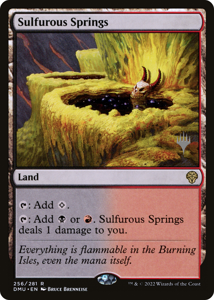 Sulfurous Springs (PPDMU-256P) - Dominaria United Promos Foil