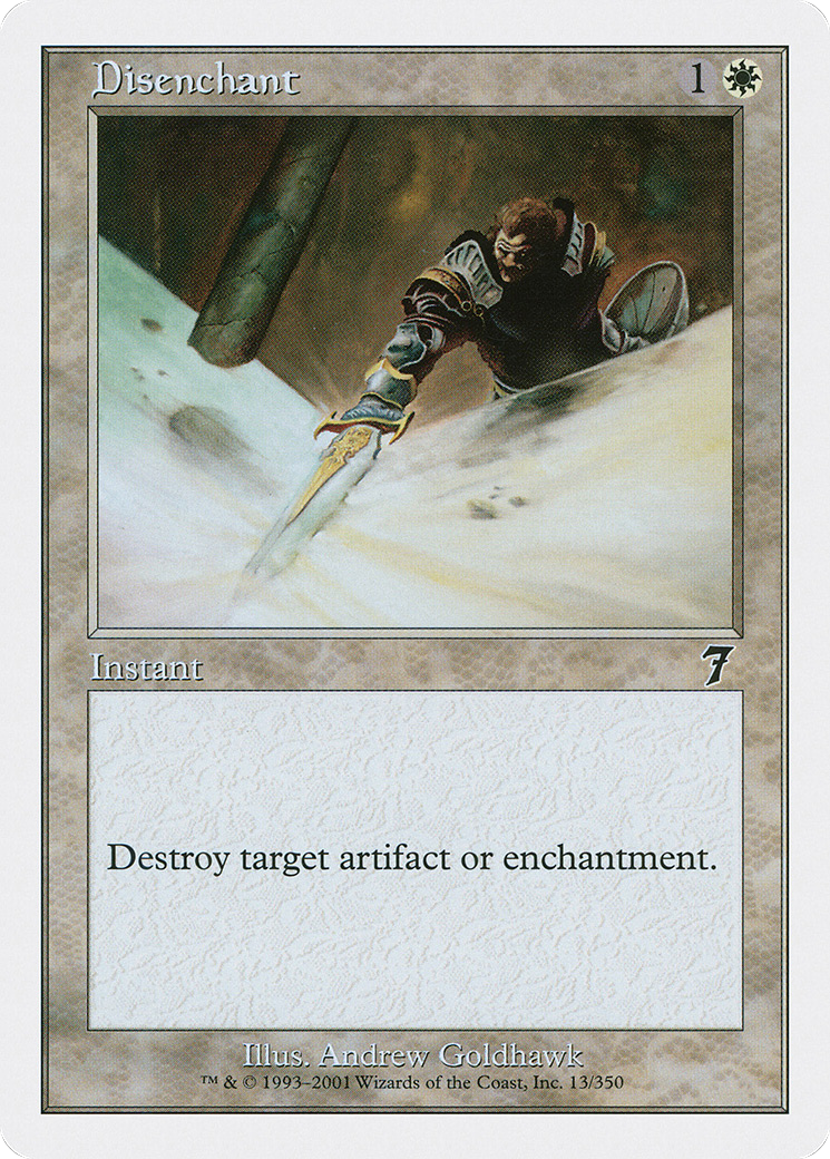 Disenchant (7ED-013) - Seventh Edition
