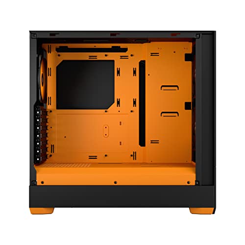 Fractal Design POP Air RGB Black Orange Core ClearTG ATX Mid Tower