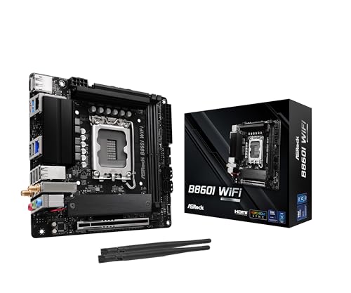 ASRock B860I WiFi B860 LGA1851 Max128GB DDR5 Mini-ITX