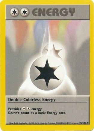 Double Colorless Energy 96/102 - Base Set