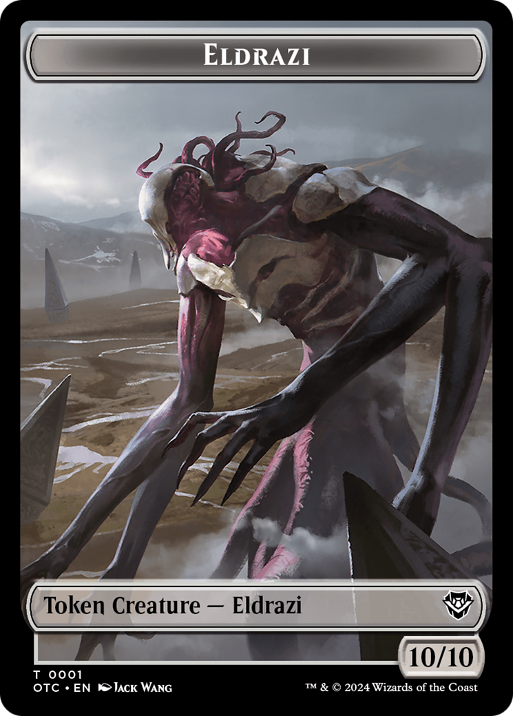 Eldrazi (TOTC-001) - Outlaws of Thunder Junction Commander Tokens