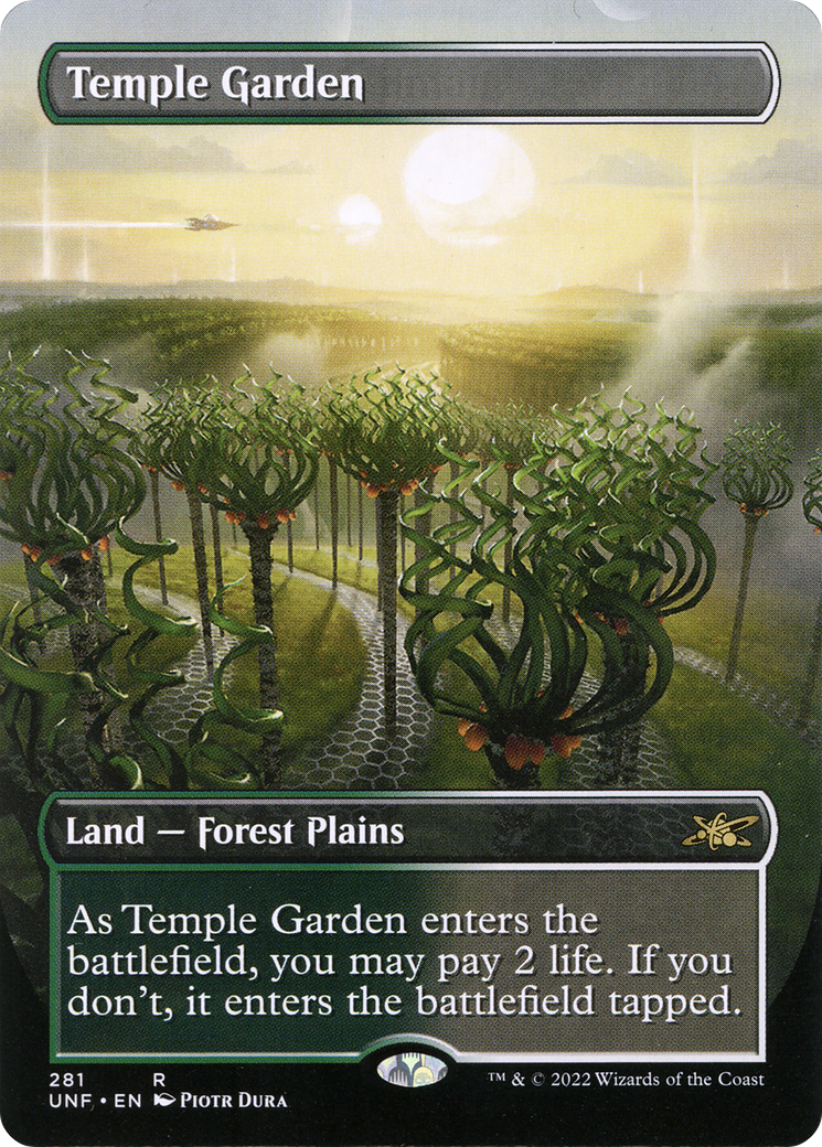 Temple Garden (UNF-281) - Unfinity (Borderless) Foil