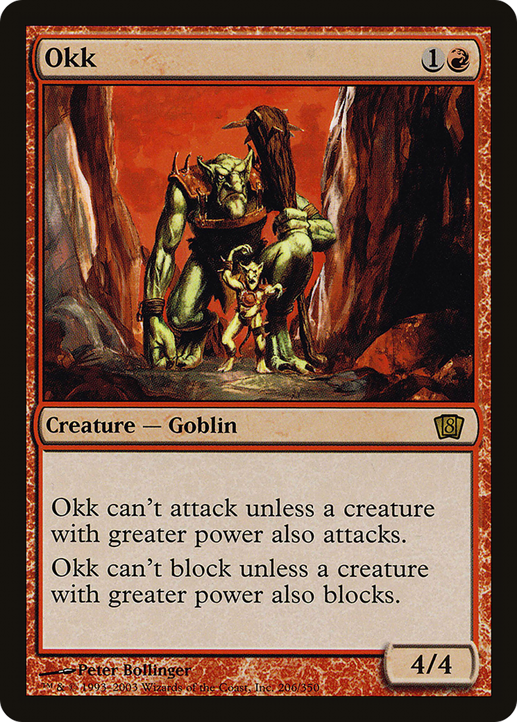 Okk (8ED-206★) - Eighth Edition Foil