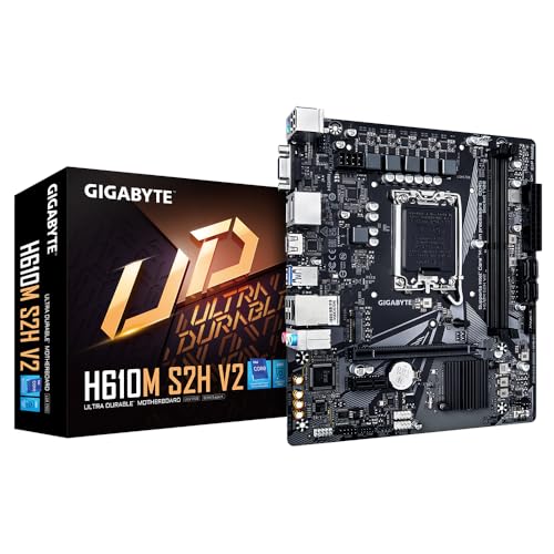 Gigabyte H610M S2H V2 LGA1700 Max128GB DDR5 Micro ATX