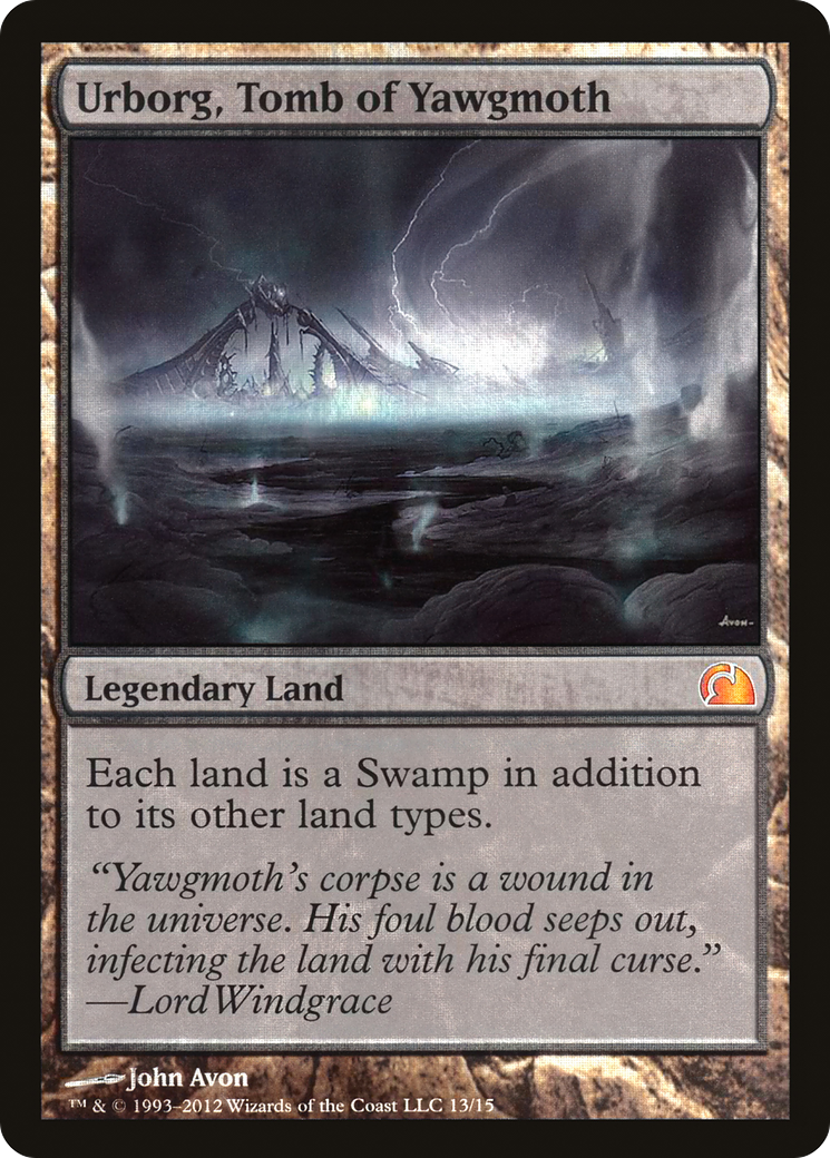 Urborg, Tomb of Yawgmoth (V12-013) - From the Vault: Realms Foil