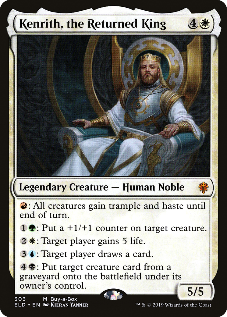 Kenrith, the Returned King (BABP-303) - Throne of Eldraine