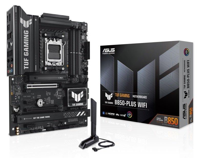 ASUS TUF GAMING B850-PLUS WIFI B850 AM5 max.192GB DDR5 ATX Retail