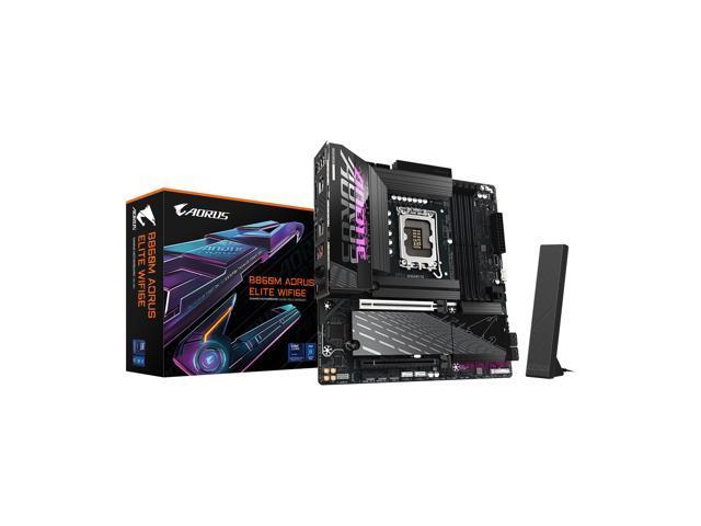 Gigabyte B860M A ELITE WIFI6E B860 LGA1851 Max192GB DDR5 m-ATX Retail