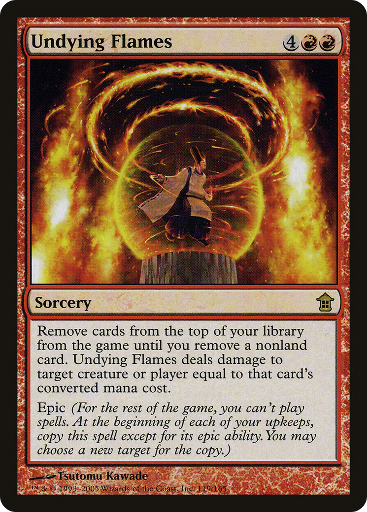 Undying Flames (SOK-119) - Saviors of Kamigawa Foil