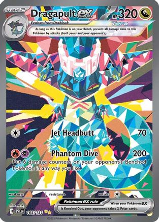 Dragapult ex - 165/131 165 - SV Prismatic Evolutions Holofoil