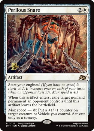 Perilous Snare (PRE-023) - Prerelease Cards Foil