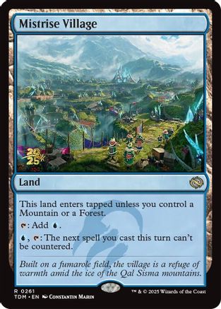 Mistrise Village (PRE-261) - Prerelease Cards Foil
