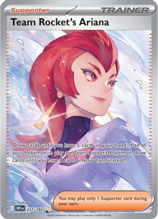 Team Rocket's Ariana - 237/182 237 - SV10 Destined Rivals Holofoil