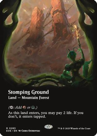 Stomping Ground (Borderless) (EOE-283) - Edge of Eternities