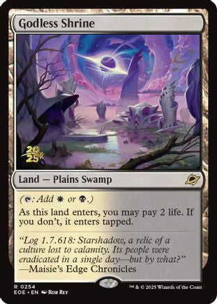 Godless Shrine (PRE-254) - Prerelease Cards Foil