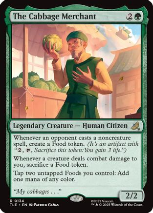 The Cabbage Merchant (TLE-134) - Avatar: The Last Airbender: Eternal-Legal