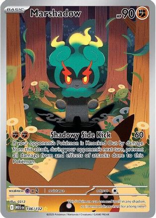 Marshadow - 146/132 146 - ME01 Mega Evolution Holofoil