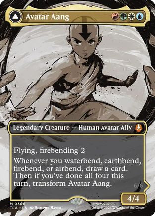 Avatar Aang (Borderless) (TLA-308) - Avatar: The Last Airbender