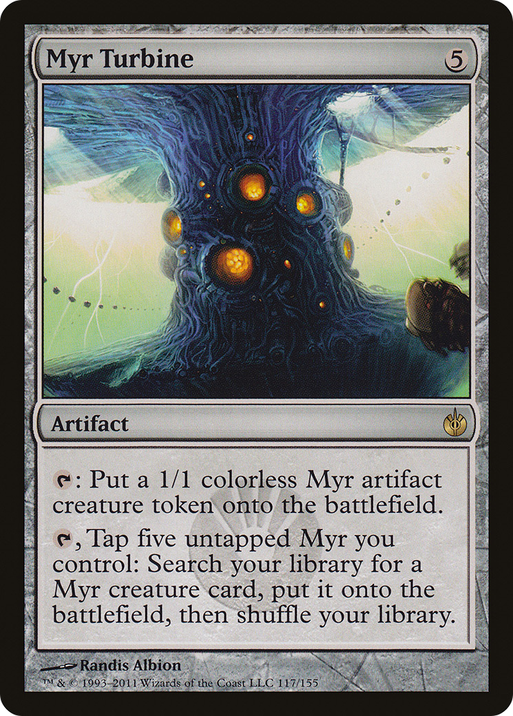 Myr Turbine (MBS-117) - Mirrodin Besieged